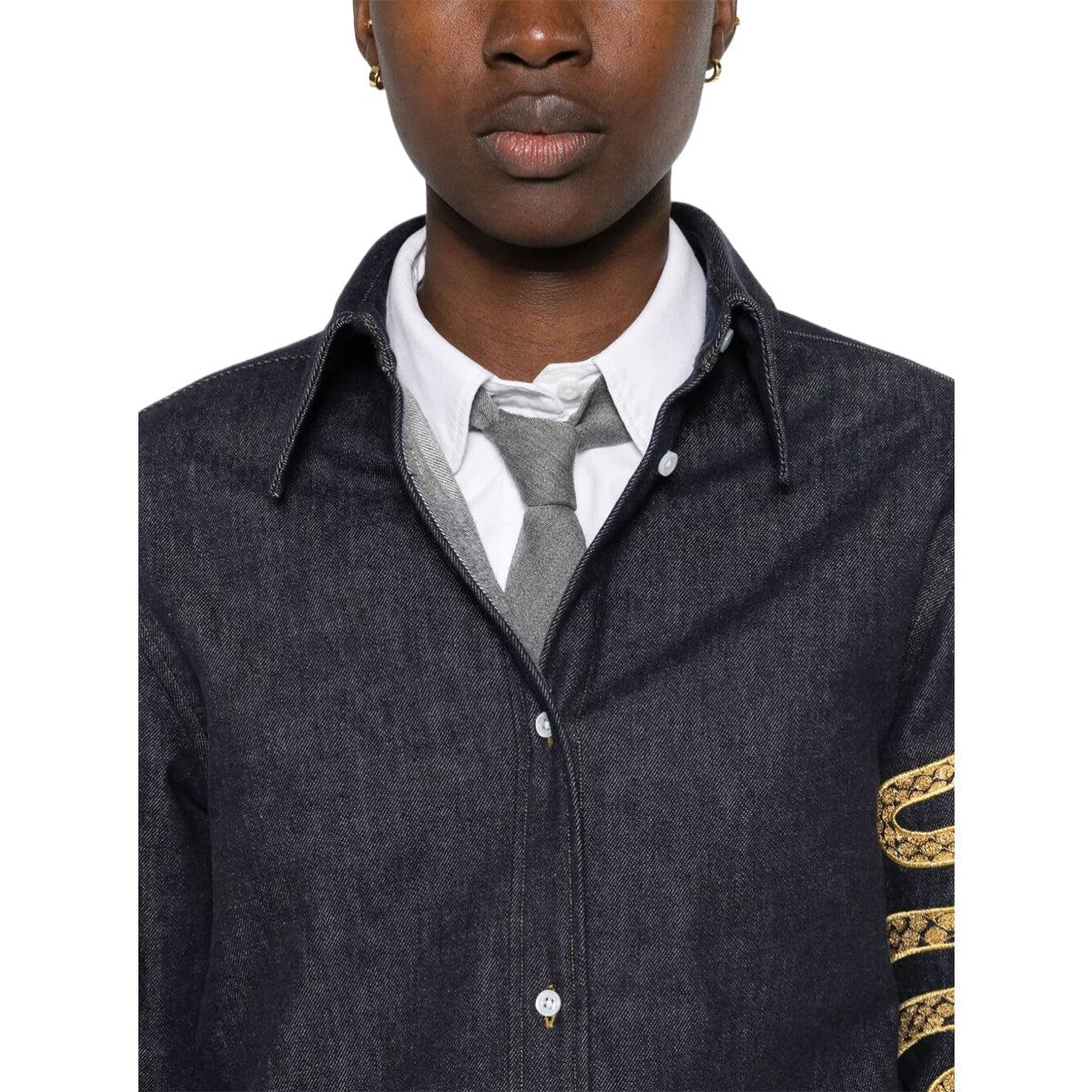 Thom Browne 2025ss Snake Year Limited Shirt