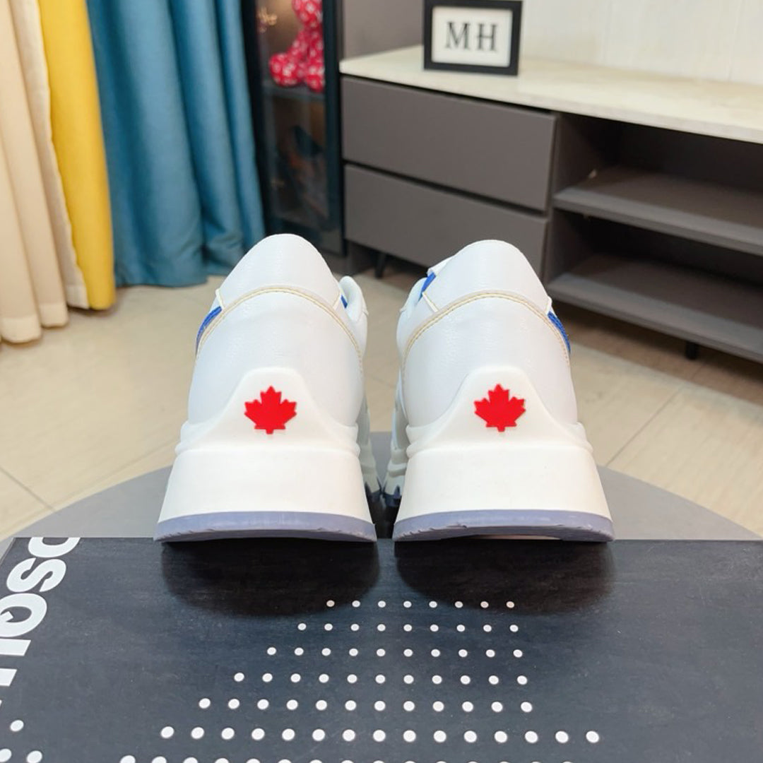 SOLO-DSQ2 25SS Leather sneakers