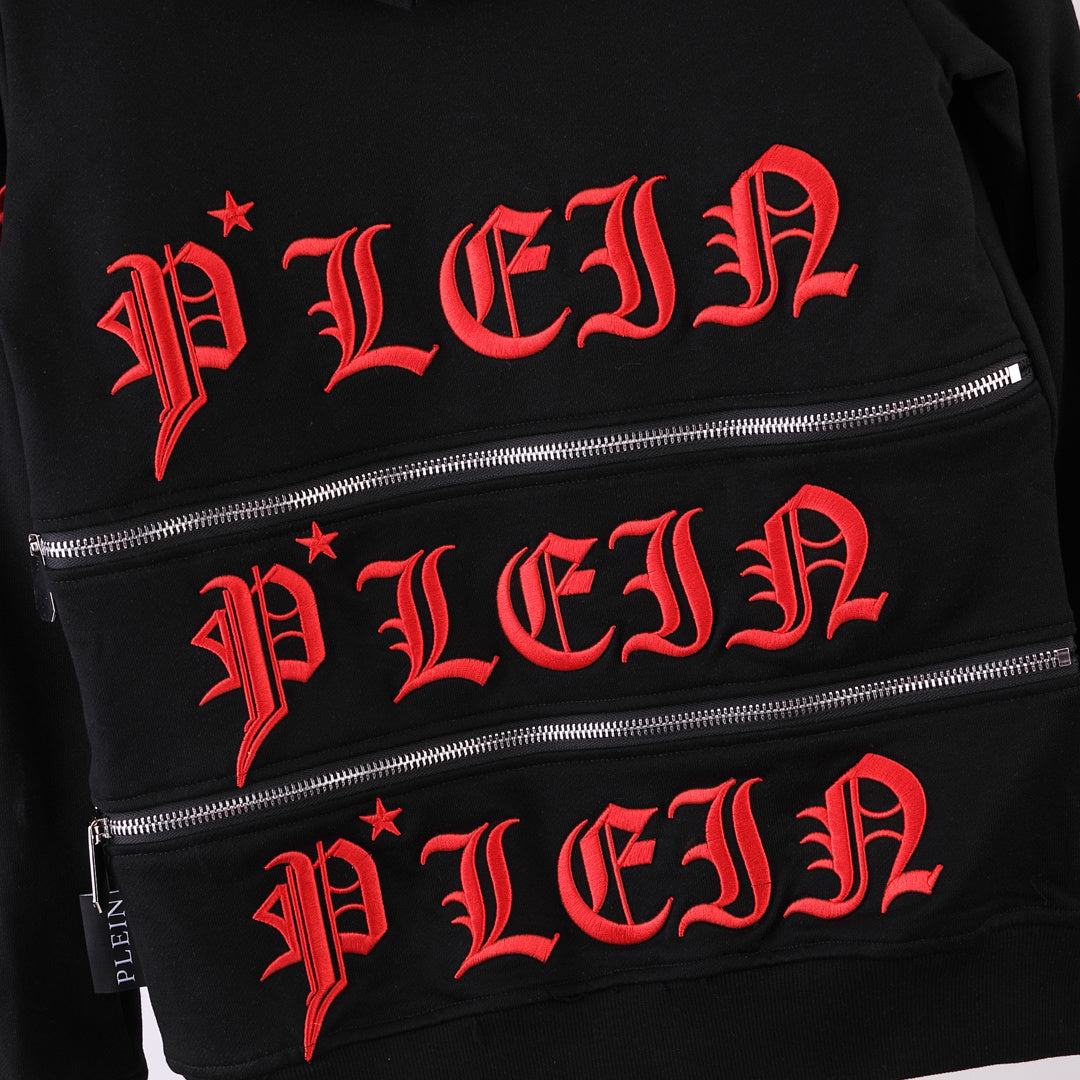 PIEIN 2025SS Black Hoodie
