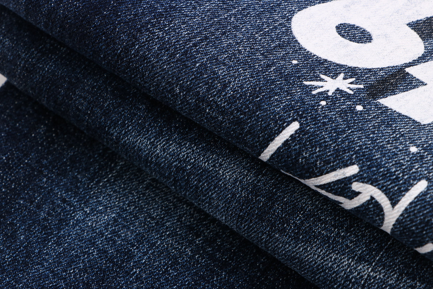 SOLO-DSQ2 Blue Graffiti Jeans