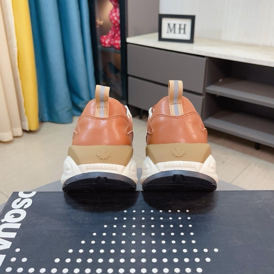 DSQ2 Men's shoes Leather sneakers