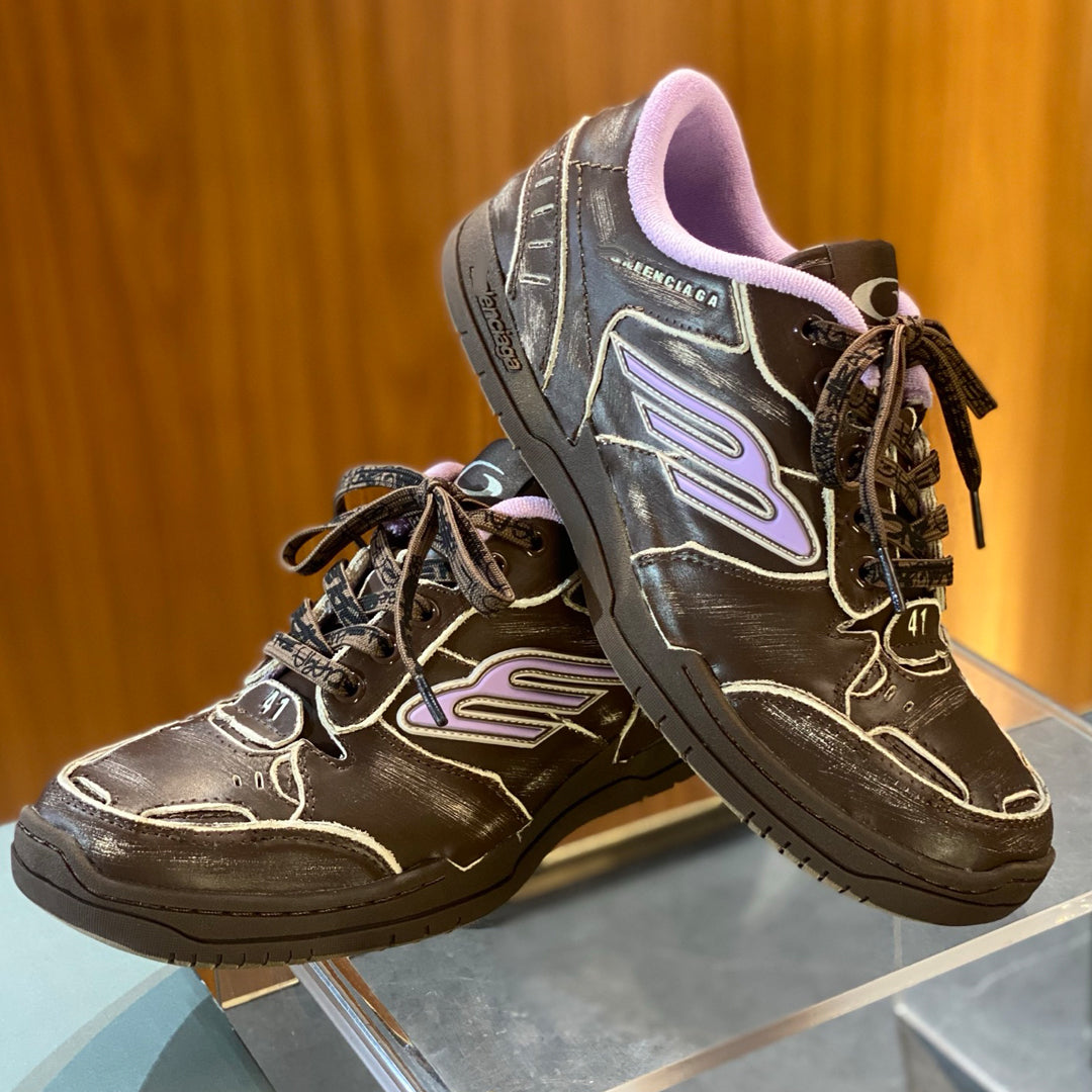 Balenciaga Distressed Vintage Leather Sneaker | 2025 Limited Edition