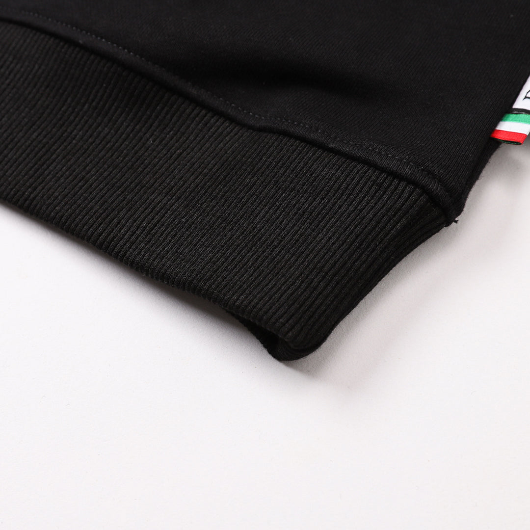 SOLO-New 2025SS Black Hoodie
