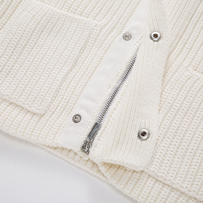 Thom Browne Knitted sweater coat