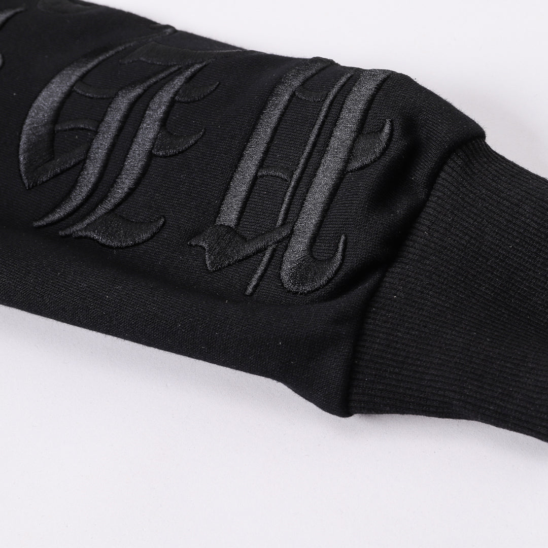 SOLO-2025SS Unisex Black Hoodie