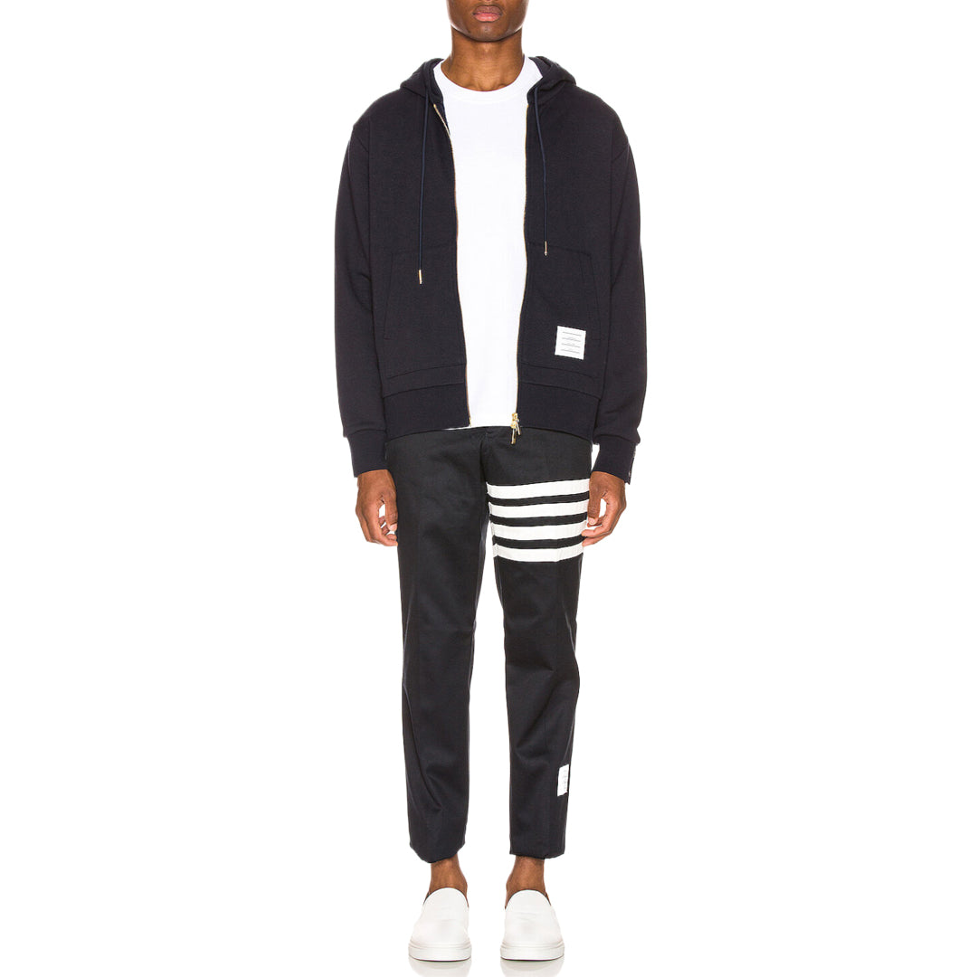Thom Browne Couple Color Bars Hoodies