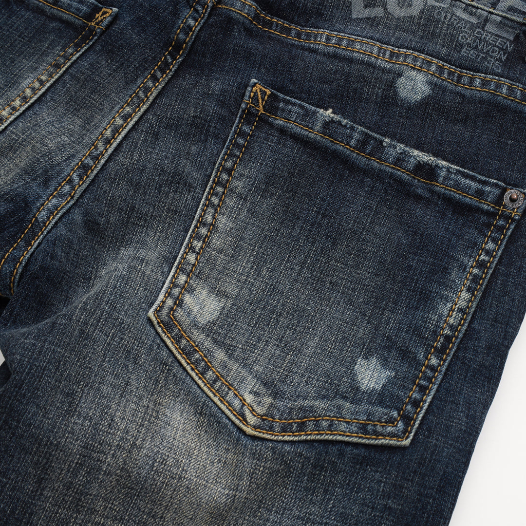 SOLO-DSQ2 25ss Ripped Jeans