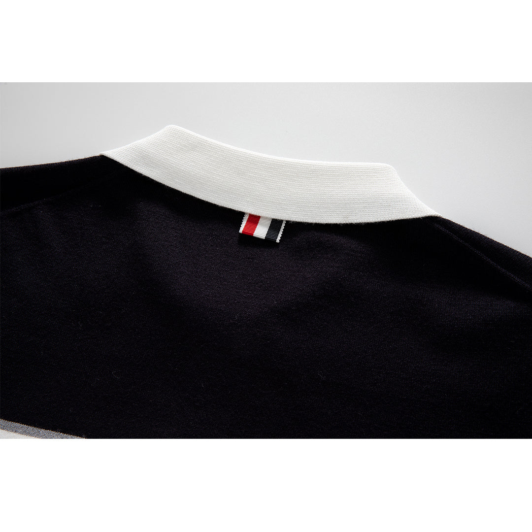 Thom Browne Grey POLO Shirt