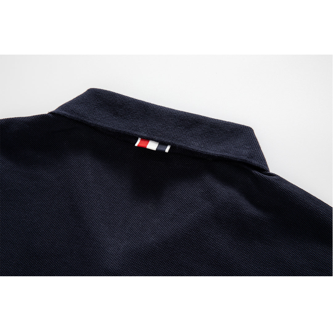 Thom Browne Pocket Stripes POLO Shirt