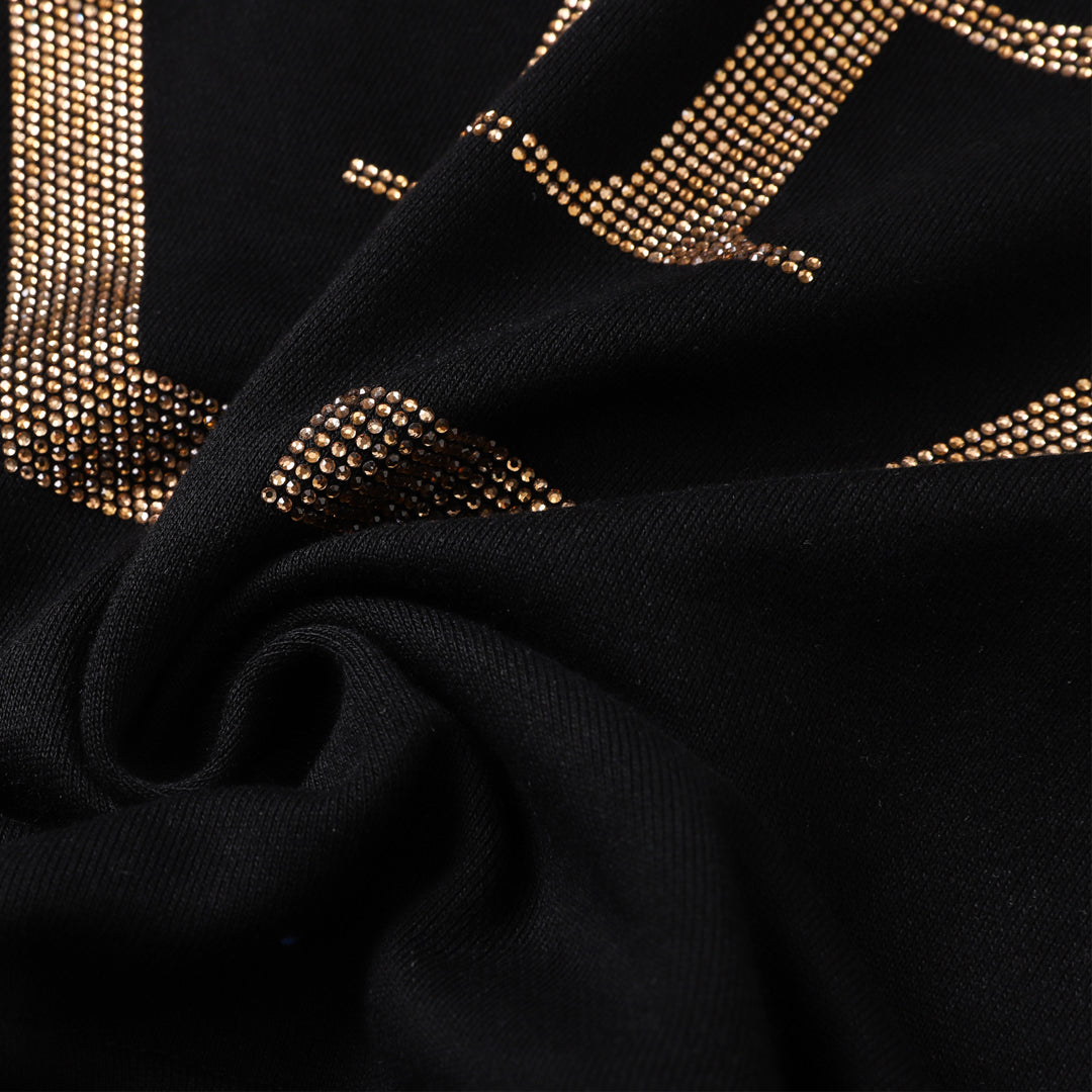 SOLO-New 2025SS Black Hoodie