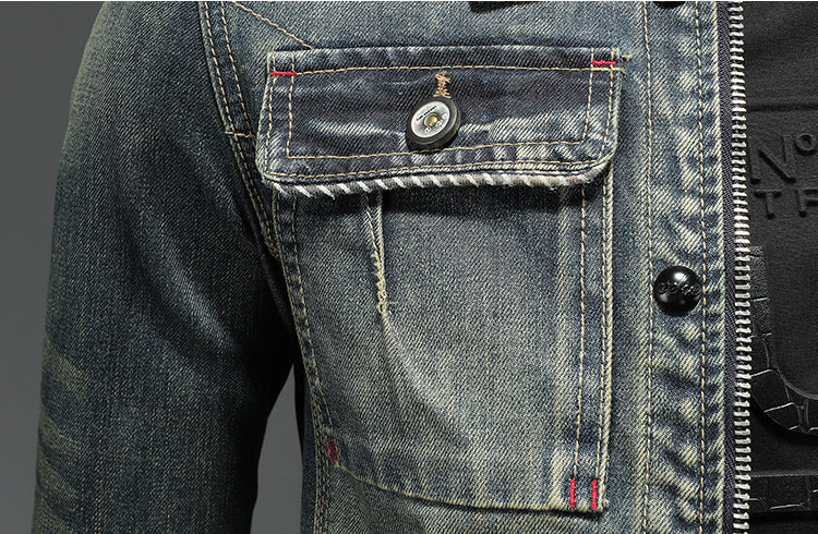 DSQ2 2025ss Distressed Denim Jacket