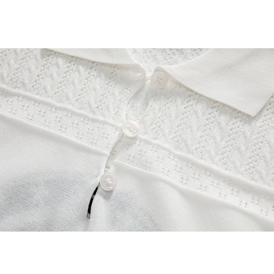 Thom Browne Women Bear POLO shirt