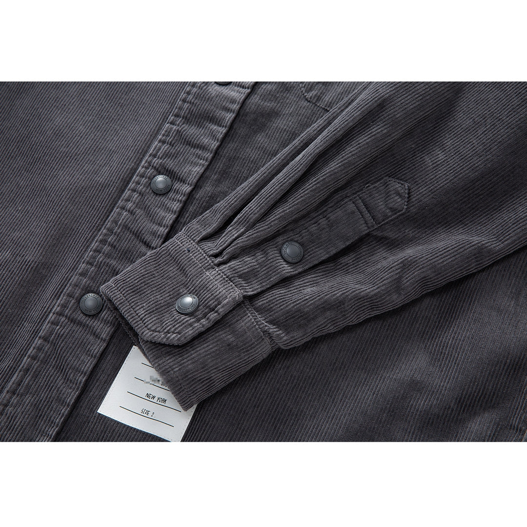 Thom Browne Man 4-Bar Thick Shirt