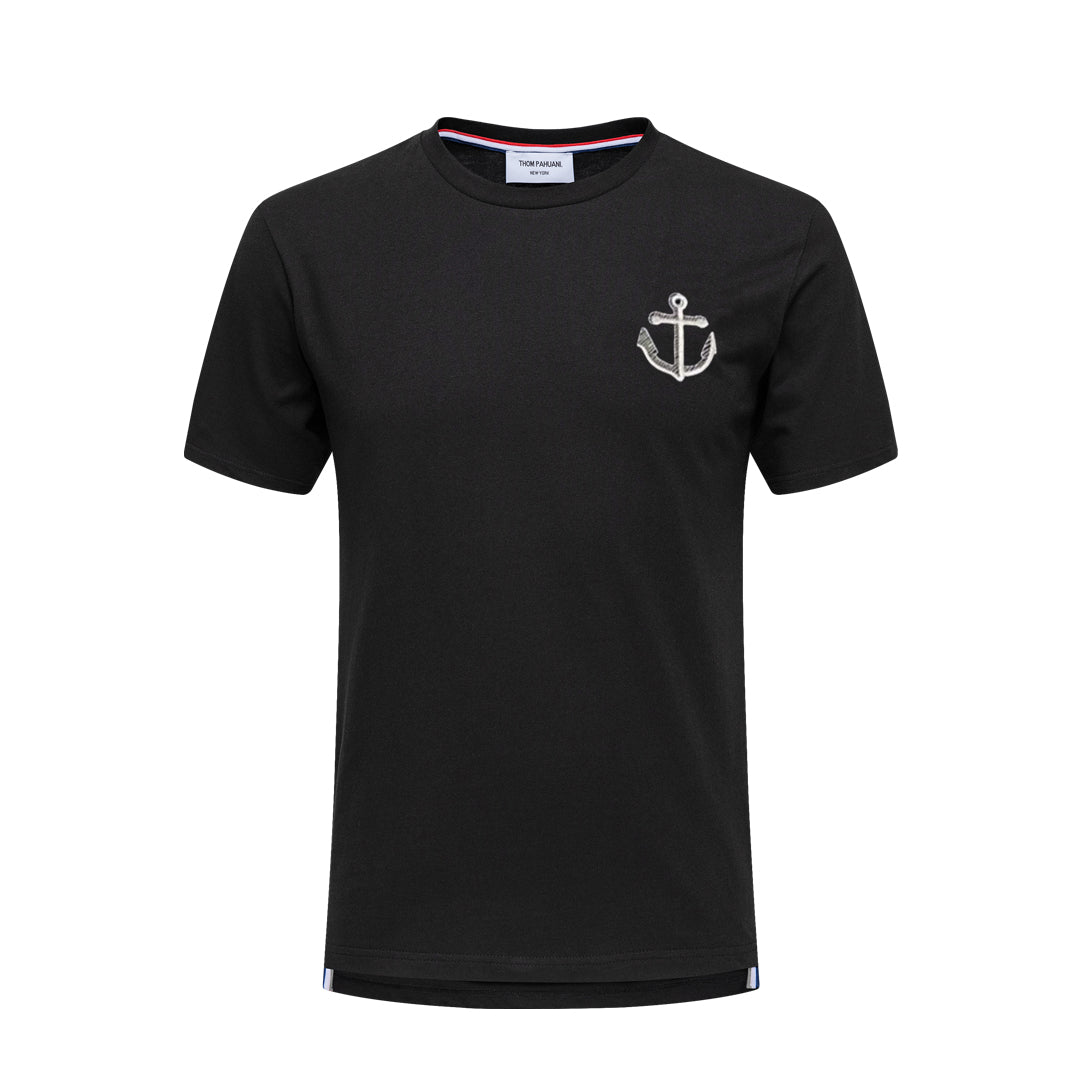 Thom Browne Anchor embroidery T-shirt