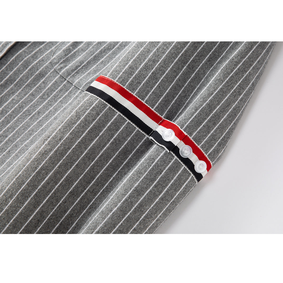 Thom Browne 4-Bar Thick Shirt