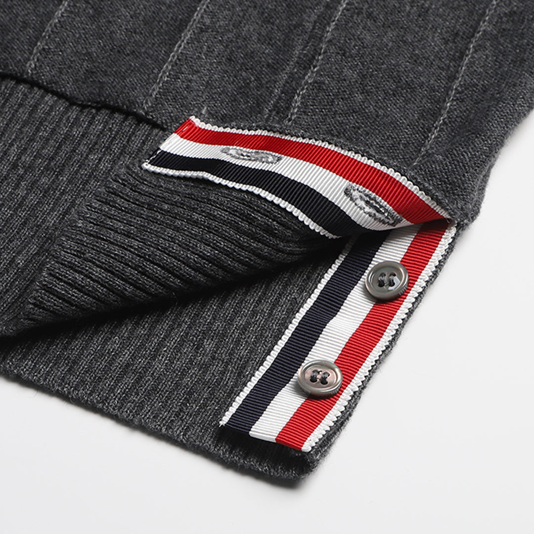 Thom Browne Knitted sweater coat