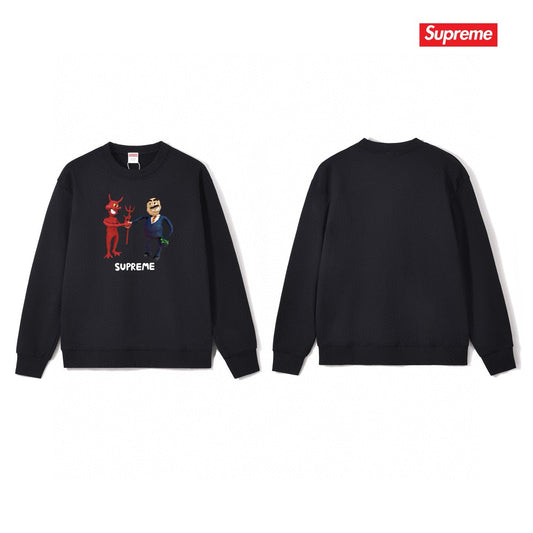 Supreme Unisex Casual Sweatshirt