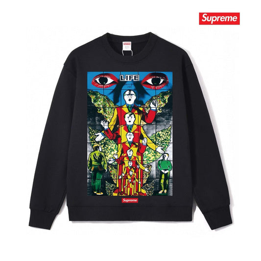 Supreme Unisex Casual Sweatshirt