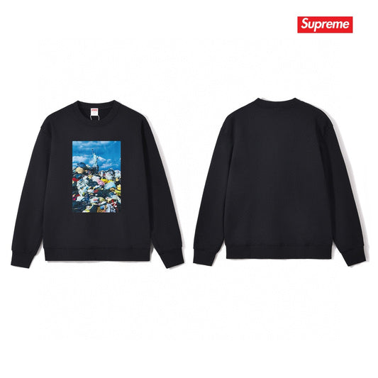 Supreme Unisex Casual Sweatshirt
