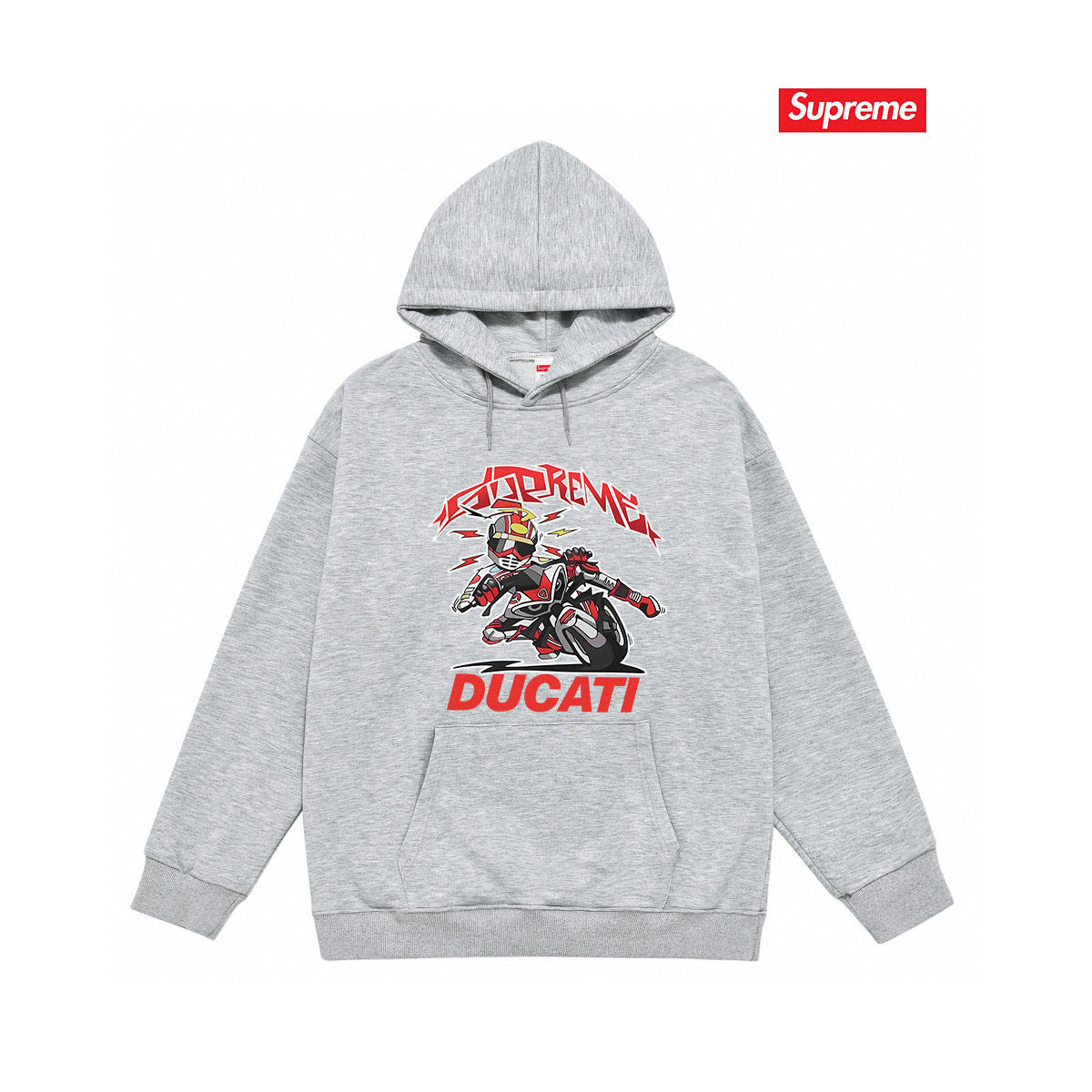 Supreme Unisex Casual Hoodie