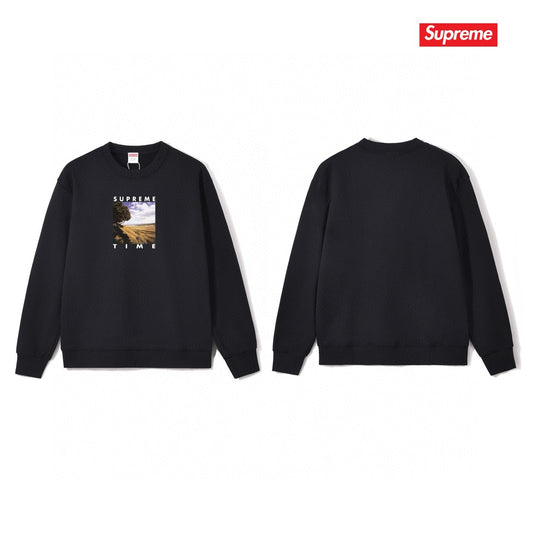 Supreme Unisex Casual Sweatshirt