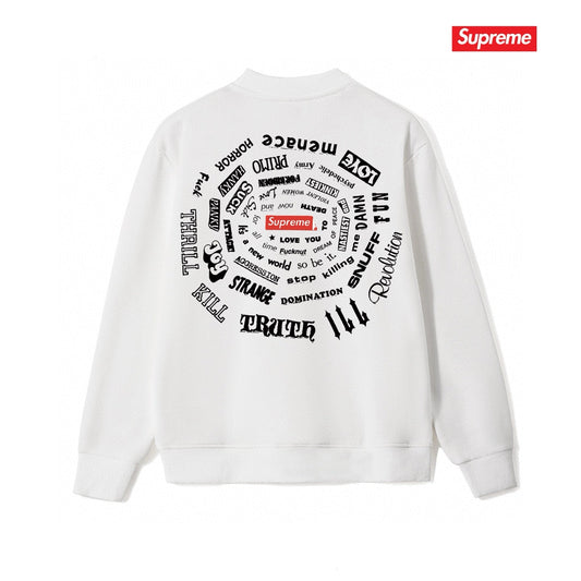 Supreme Unisex Casual Sweatshirt