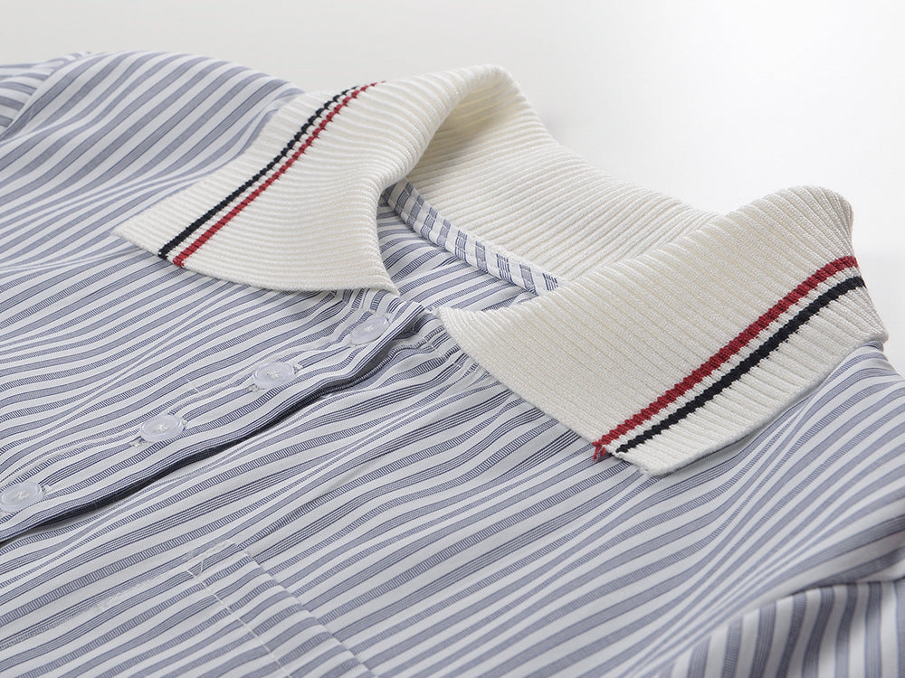 Thom Browne 2025 Colorblock Dress