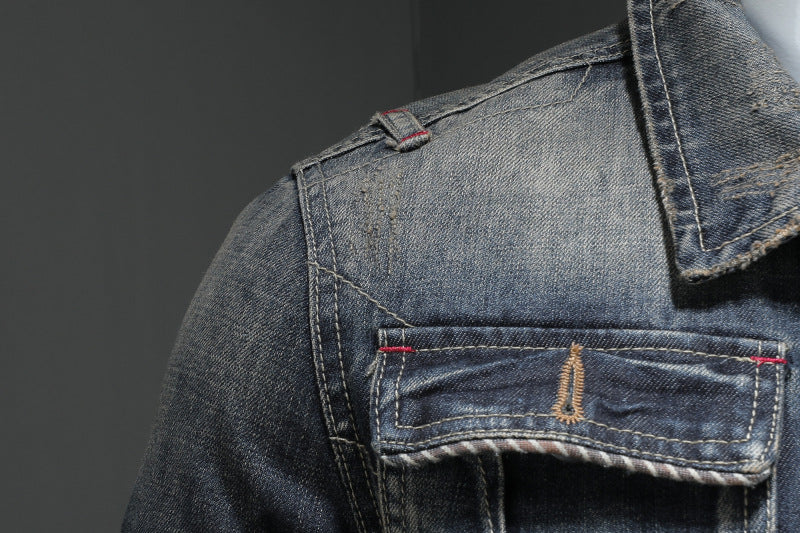 SOLO-DSQ2 25ss Blue Denim Jacket