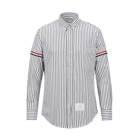 Thom Browne 4-Bar Stripes Shirt