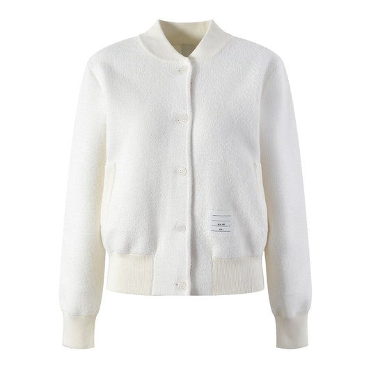 Thom Browne Women Baseball Jacket