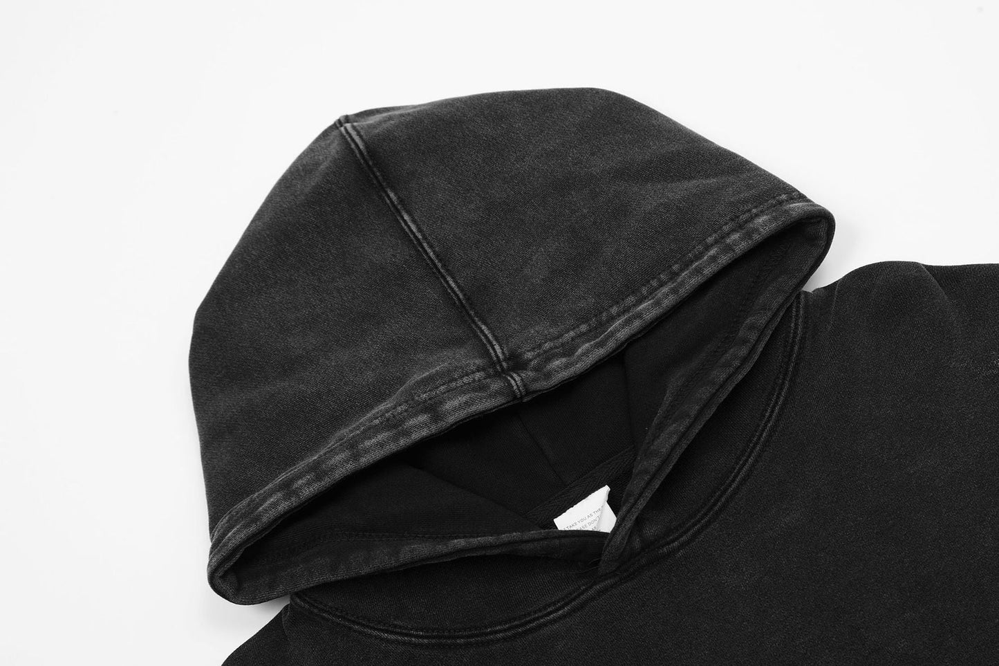 SOLO-Saint Michael 2024ss Black Hoodie