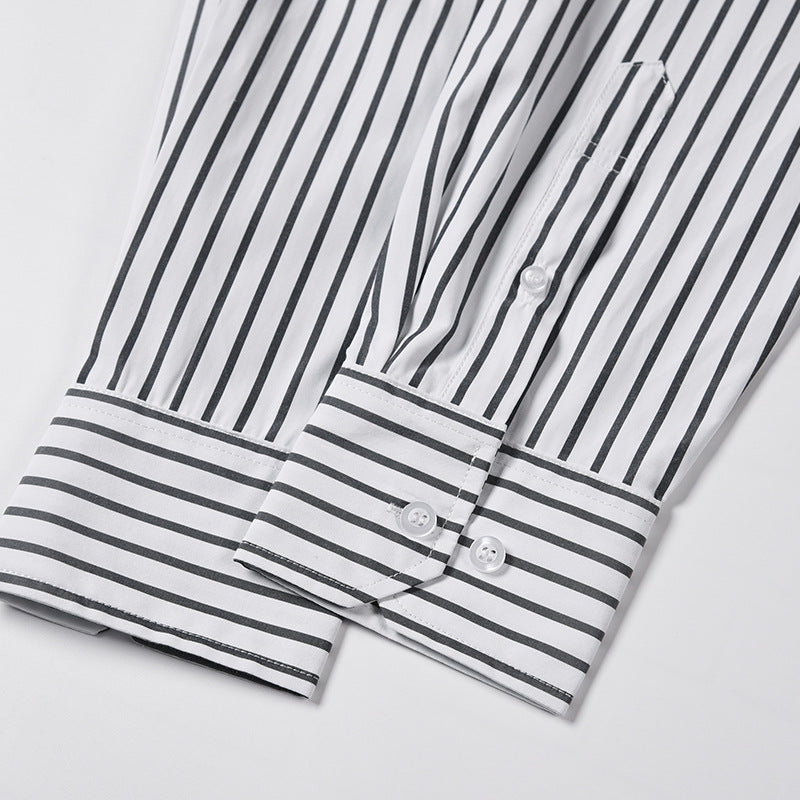 Thom Browne 4-Bar Stripes Shirt
