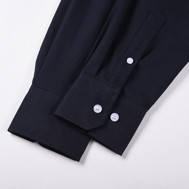 Thom Browne 4-Bar Embroidery Shirt