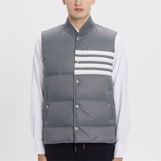 Thom Browne 4-Bar Down vest