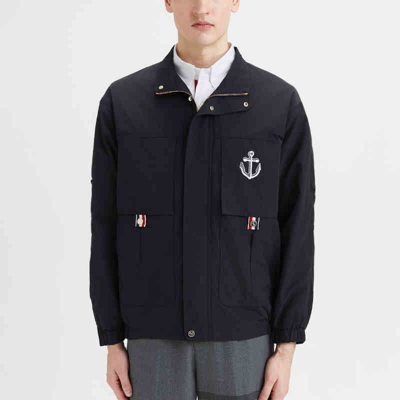 Thom Browne Anchor embroidery Jacket