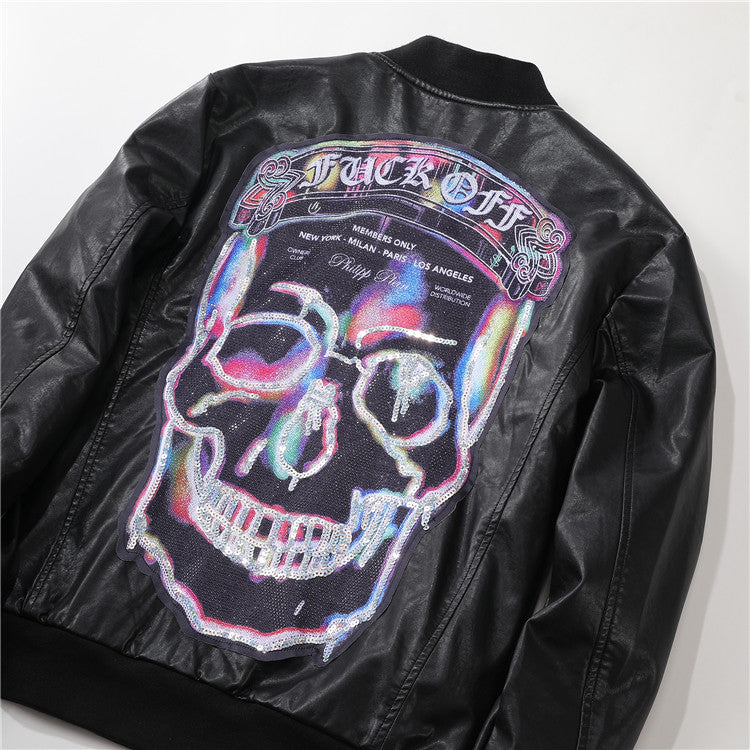 SOLO-2025ss Man Cowhide Jacket