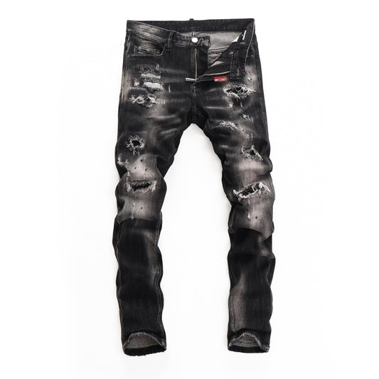 dsquared2 Elastic washable holes Jeans