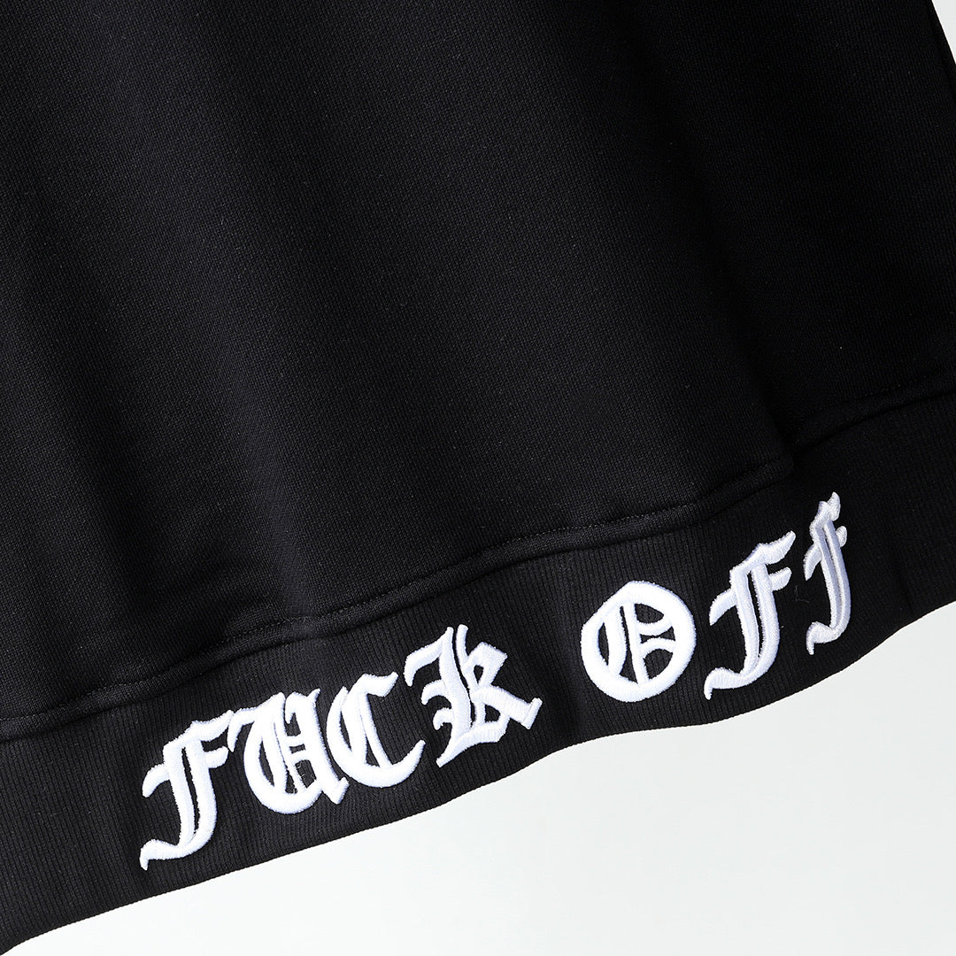 SOLO-2025SS Unisex Black Hoodie