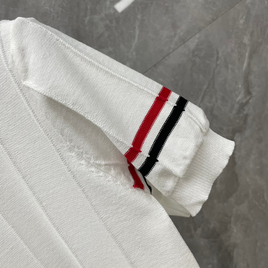 Thom Browne 2025ss Wool POLO T-shirt