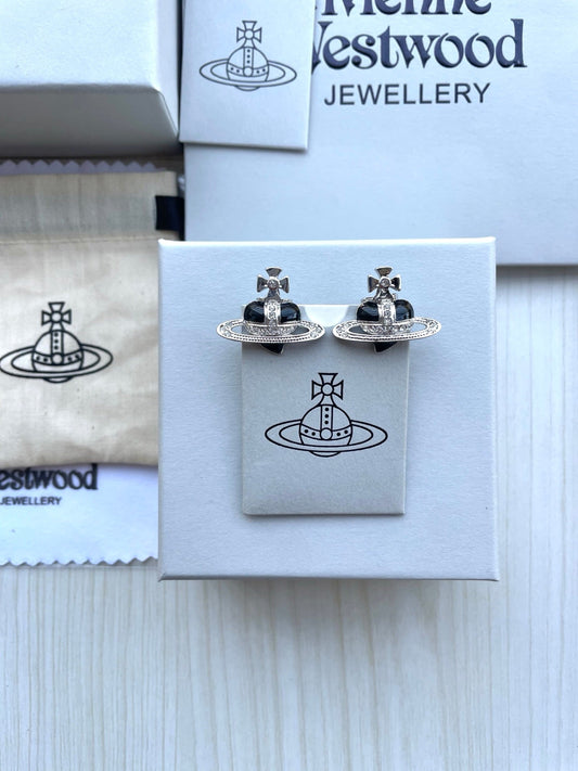 Rhinestone Stud Earrings