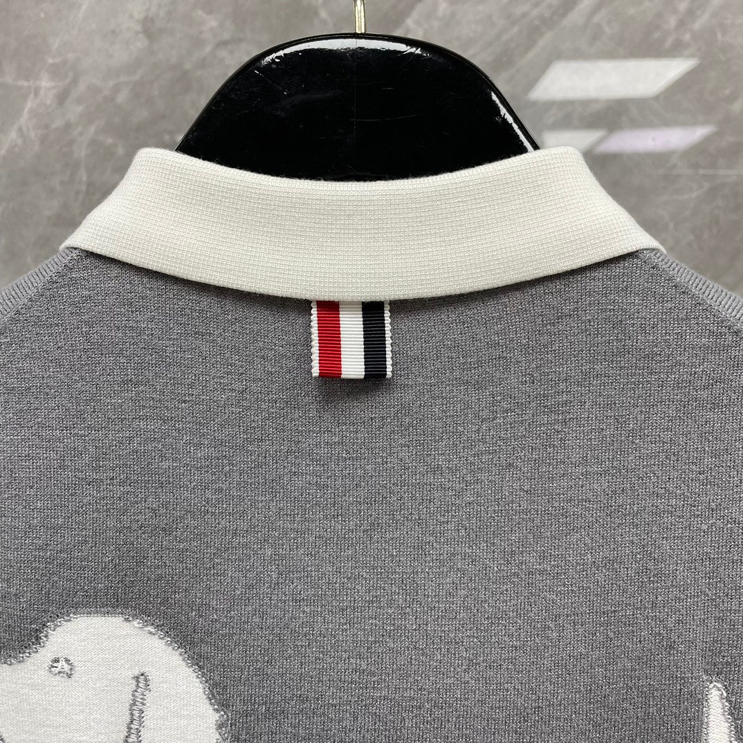 Thom Browne 2025ss Men Wool T-shirt