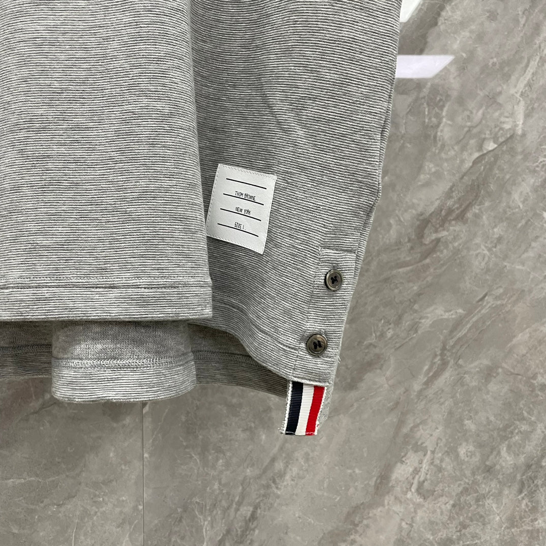 Thom Browne 2025ss Loose polo T-shirt