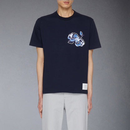 トムブラウン 2025SS フラワーズ Tシャツ