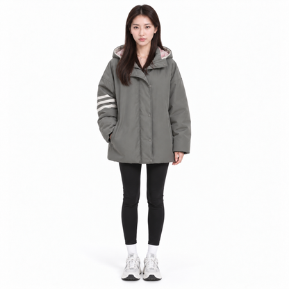 Thom Browne Unisex hooded down jacket