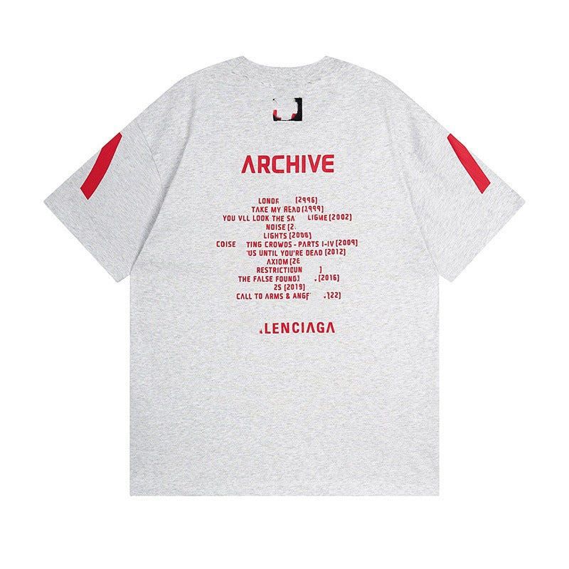 Oversized Logo Print T-Shirt | 100% Cotton