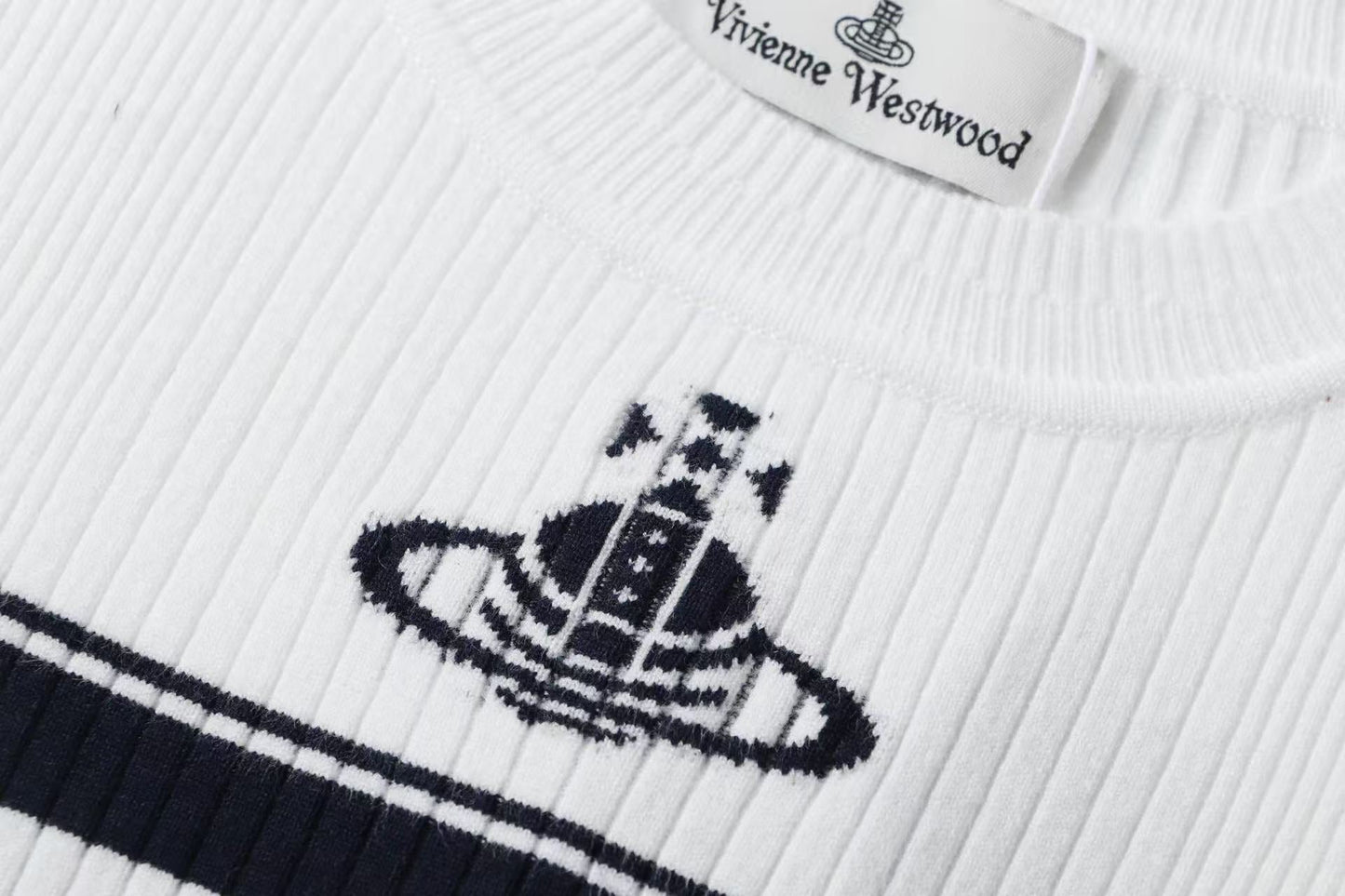 Vivienne Westwood ストライプニットTシャツ