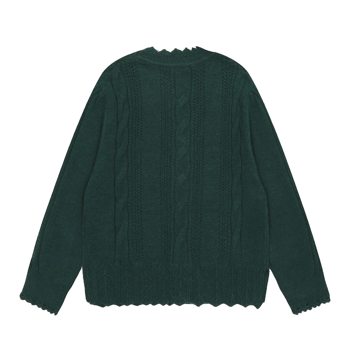 Vivienne Westwood レーストリム コットンウールカーディガン