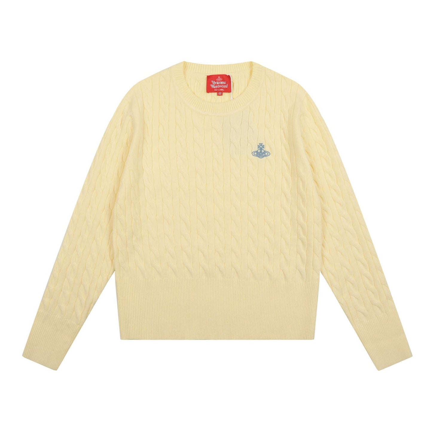Vivienne Westwood Solid-Color Cotton-Wool Sweater