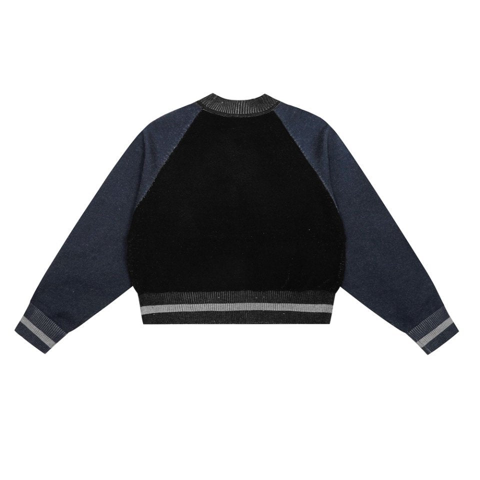Vivienne Westwood カラーブロック コットンウール セーター