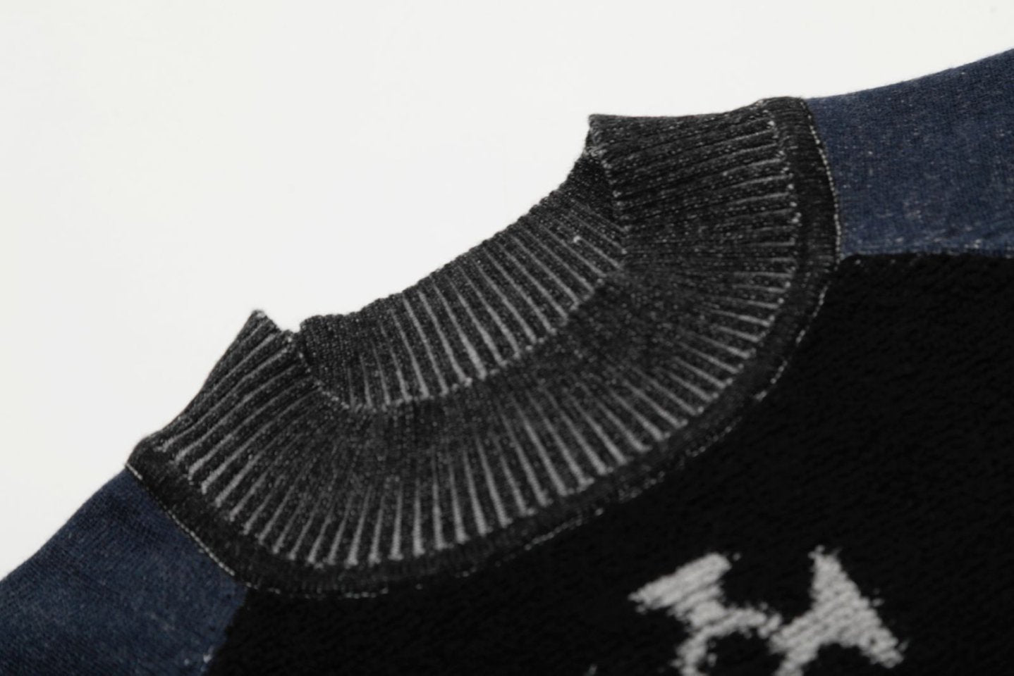 Vivienne Westwood カラーブロック コットンウール セーター